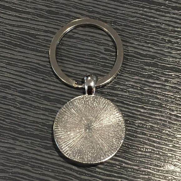 Tie Dye Multicolor Peace Keychain - Picture 5 of 6